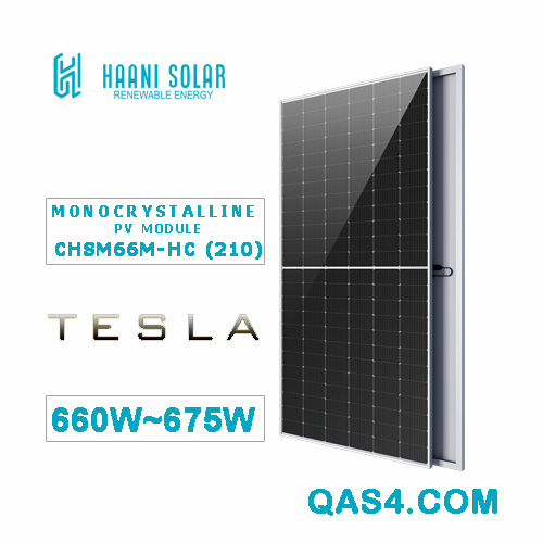 Tesla Solar Panels 660W