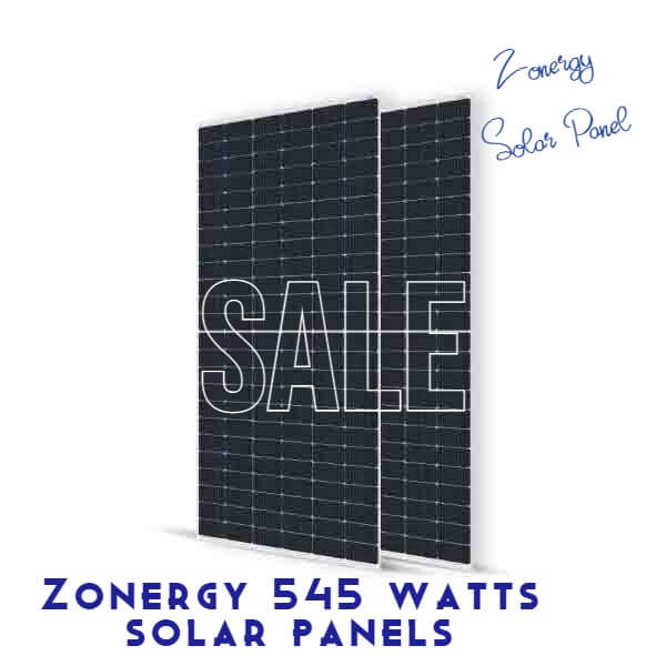 Zonergy 545 watts solar panel
