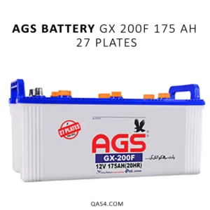 AGS Battery GX 200 175 AH 27 Plate AGS Battery GX 200 Price In Pakistan