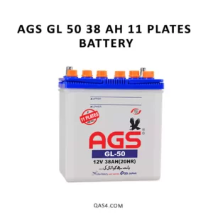 AGS GL 50 38 AH 11 Plates Battery price in pakistan